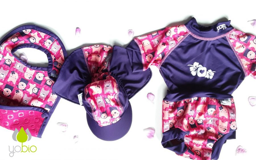 Ropa de baño con protección solar